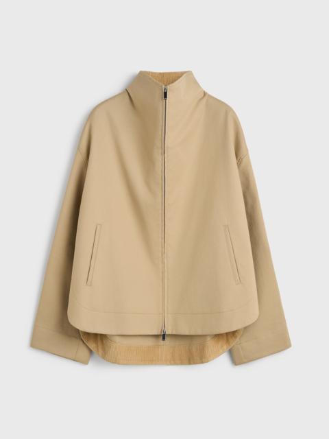 TOTEME Zipped country jacket fawn