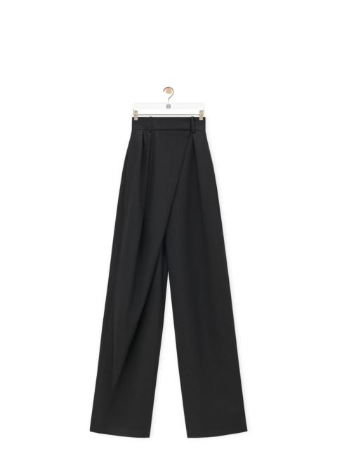 Loewe Wrap trousers in wool