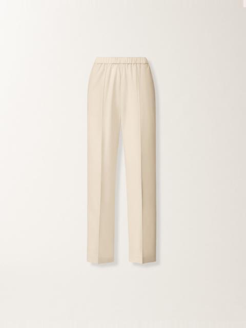 FABIANA FILIPPI Gubbio joggers in butter-colored cotton gabardine