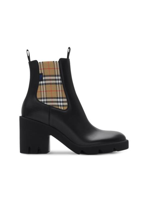 Burberry 85mm leather Chelsea boots