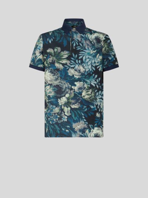 Etro POLO SHIRT WITH FLORAL PRINT
