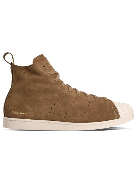 adidas Originals ADIDAS ORIGINALS X WALES BONNER SUPERSTAR HI - SUPPLIER COLOUR/CORE WHITE/NIGHT BROWN