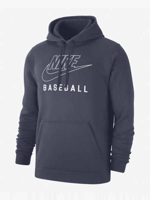 Nike Swoosh Club Fleece Men's Soccer Pullover Hoodie