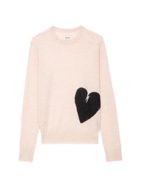 Zadig & Voltaire Pravis Heart sweater