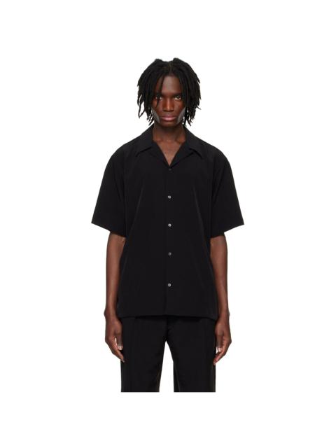 RAINMAKER KYOTO Black Open Collar S/S Shirt
