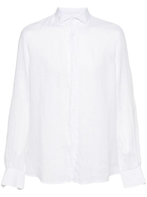 PESERICO long-sleeve linen shirt