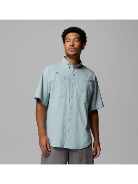 Columbia Men's Collegiate PFG Tamiami Short Sleeve Shirt - Georgia