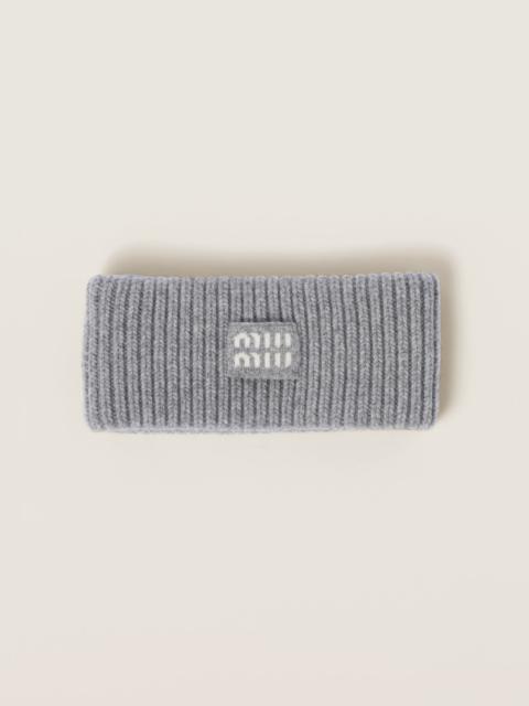 Miu Miu Cashmere headband