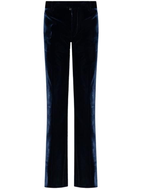 DSQUARED2 logo-plaque wide-leg trousers