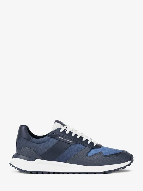 MICHAEL KORS Dax Ombré Signature Logo Trainer