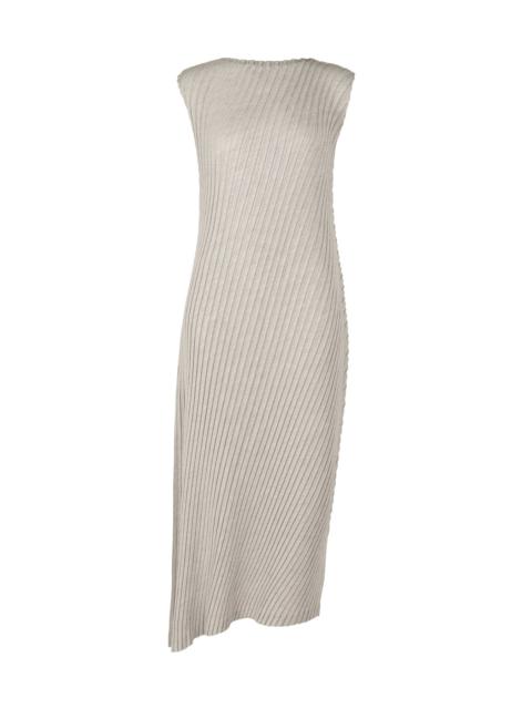 ISSEY MIYAKE LINEN LIKE PLEATS DRESS