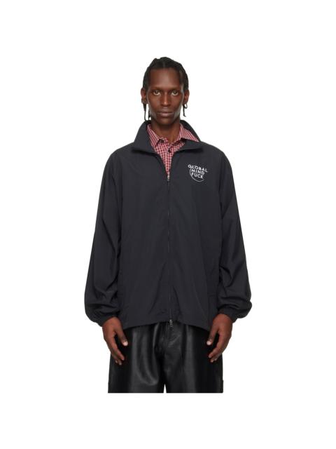 VETEMENTS Black 'Global MF' Jacket