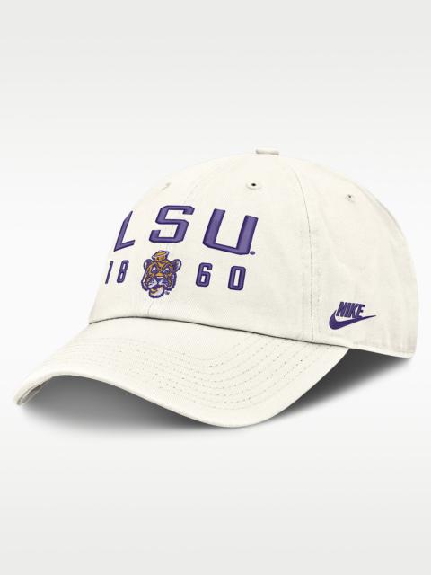 Nike LSU Natural Club Men's Nike College Adjustable Hat