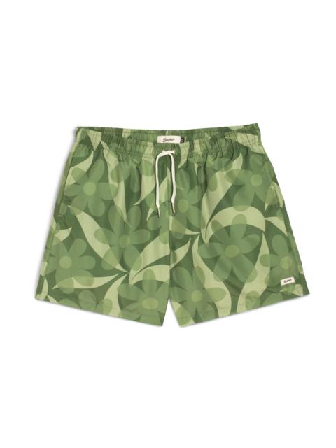 Bather Fern Daisy Trip Swim Trunk