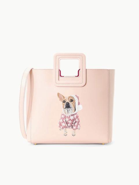 STAUD STAUD CUSTOM SHIRLEY LEATHER BAG | BLUSH