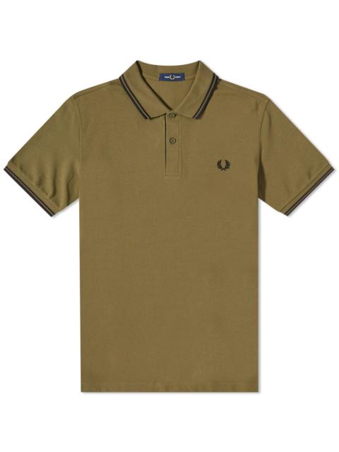 Fred Perry Slim Fit Twin Tipped Polo