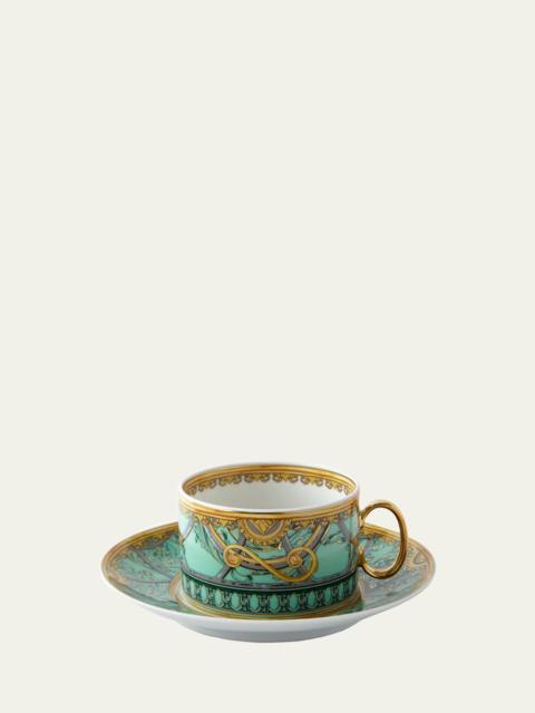 VERSACE La Scala del Palazzo Cup and Saucer