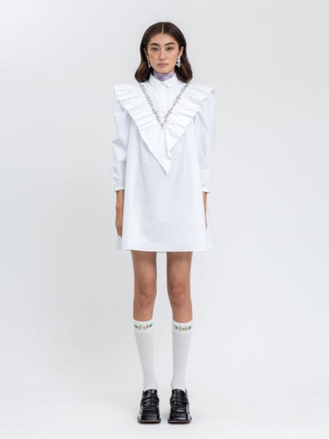SHUSHU/TONG White Shirt Dress