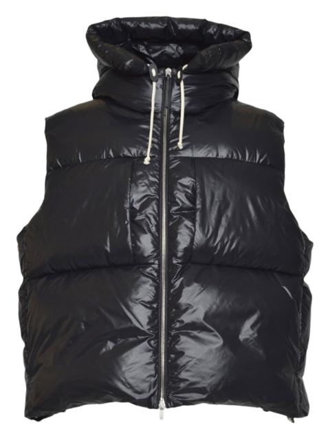 Jil Sander hooded zip gillet