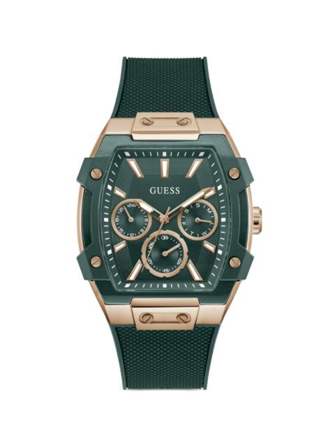 GUESS USA Stilicone 43.5mm watch