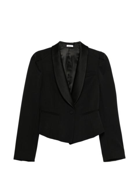 Alexander McQueen shawl-lapel fitted blazer