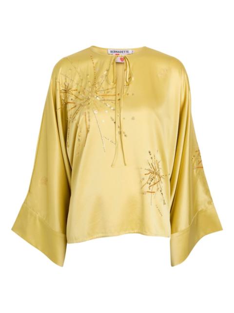 BERNADETTE Naomi embellished top