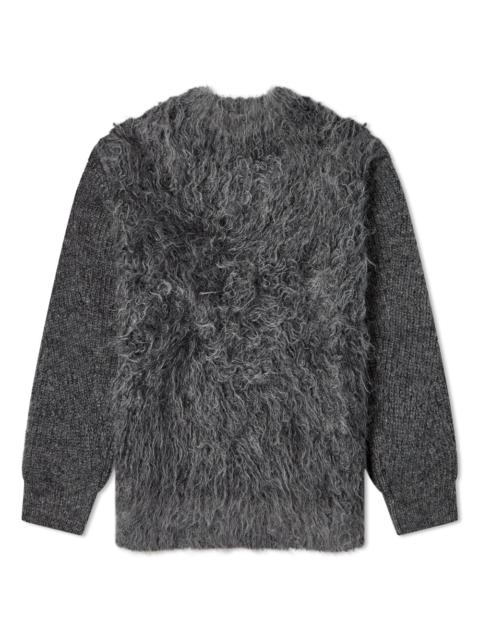 Junya Watanabe Junya Watanabe Hairy Half Cardigan