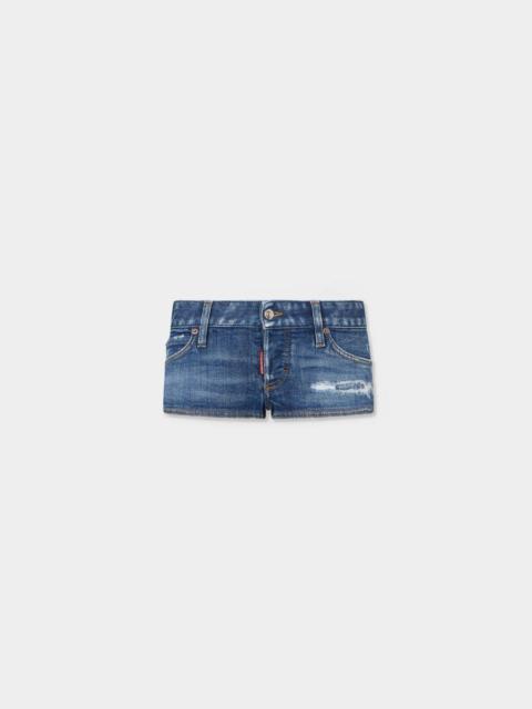 DSQUARED2 MEDIUM PERFECTO TRUCKER HOT PANTS