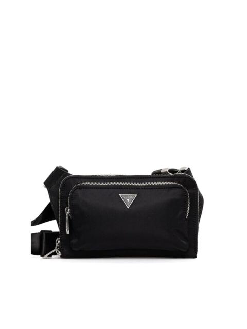 GUESS USA zipped triangle belt bag