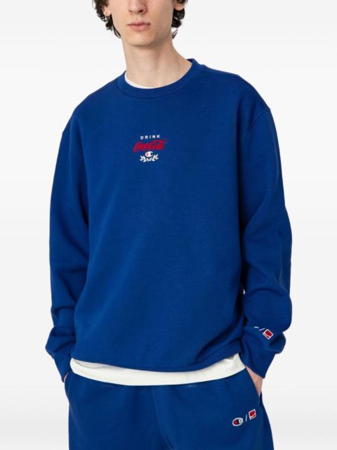 Champion x Coca Cola embroidered-detail sweater