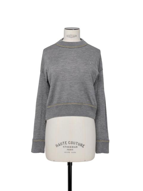 sacai s Cashmere Knit Pullover