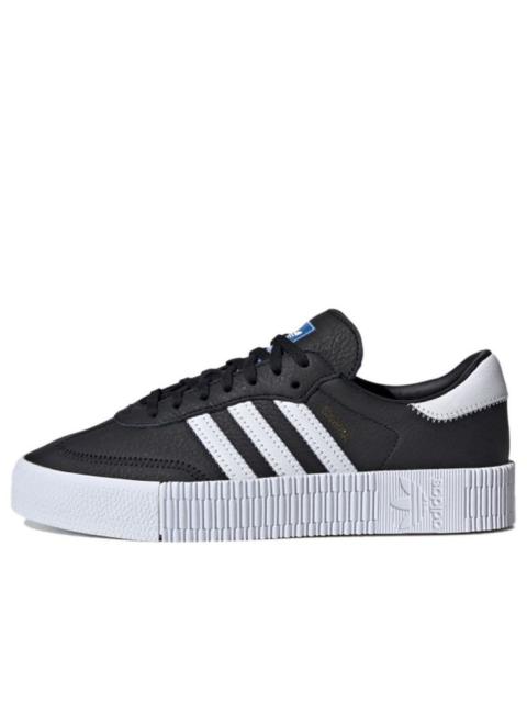 (WMNS) adidas originals Sambarose 'Black White' FV0766