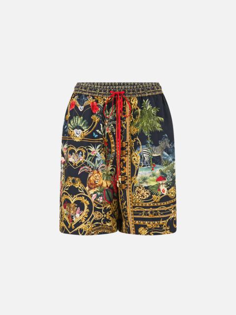 CAMILLA LONGLINE SHORT PALACE ZOOLOGY