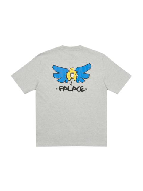PALACE Palace Slap Angel T-shirt Grey Marl