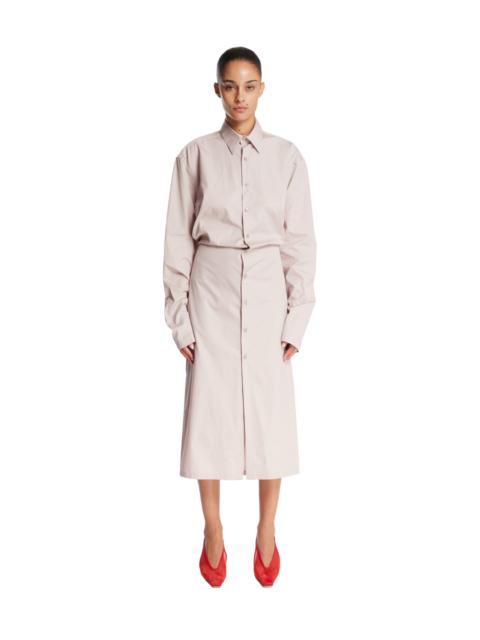 RIER Pink Cotton Shirt Dress