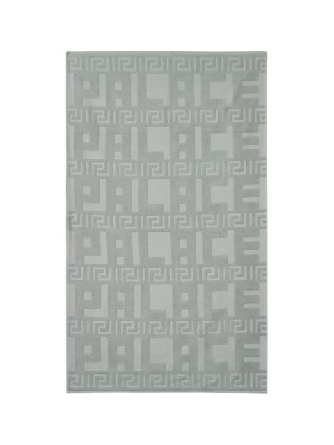 PALACE MAJOR FRET TOWEL GREY