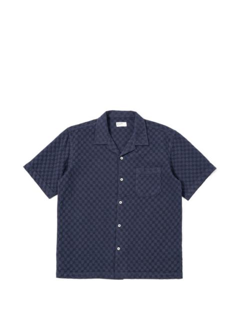 Universal Works dotted textured shirt