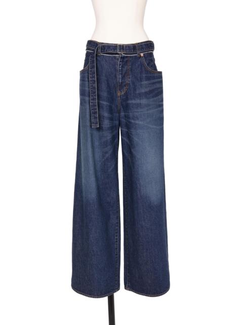 sacai Wide Denim Pants