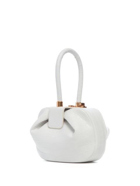 GABRIELA HEARST Nina Bag in Ivory Crocodile Leather
