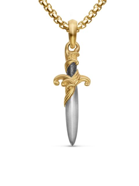 DAVID YURMAN Men's Waves Dagger Amulet in Sterling Silver - Silver