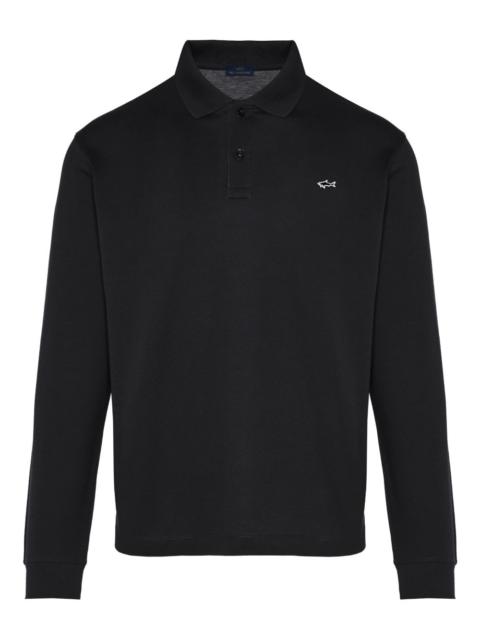Paul & Shark long-sleeve polo shirt
