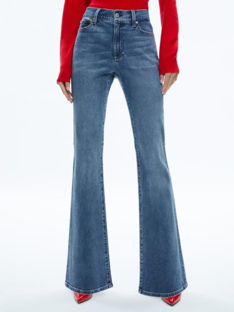 STACEY MID RISE BELL JEAN