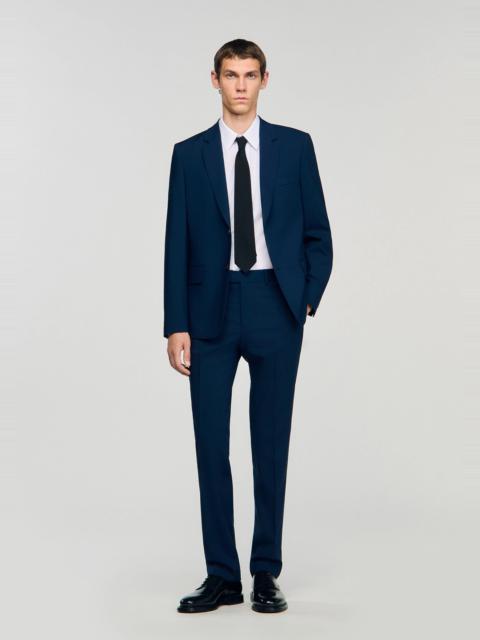 Sandro WOOL SUIT JACKET