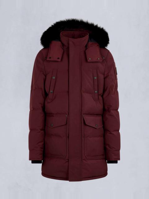 MOOSE KNUCKLES ONYX SHEARLING BIG RIDGE PARKA