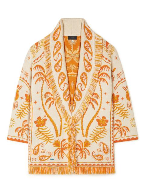 Alanui Lush Nature Foulard Cardigan