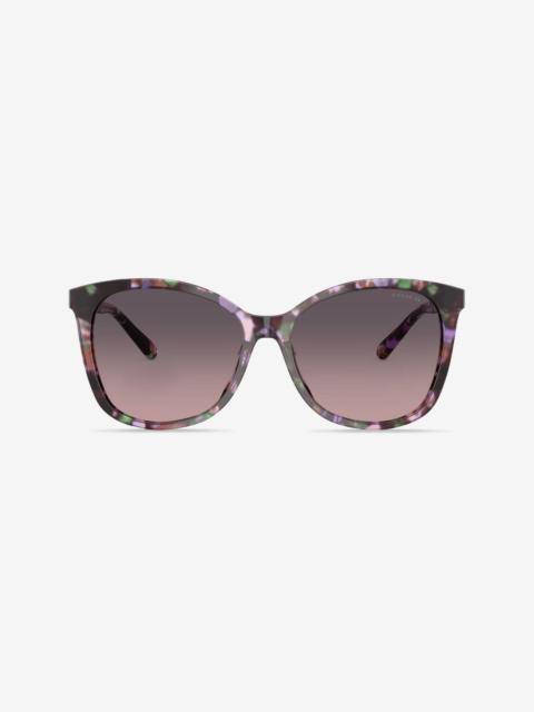 COACH abstract-pattern sunglasses