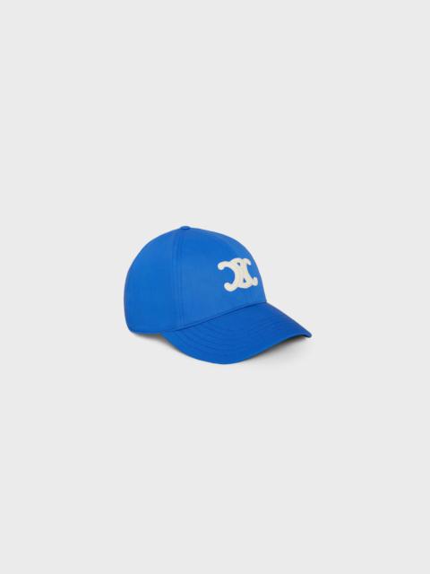 CELINE triomphe cotton baseball cap
