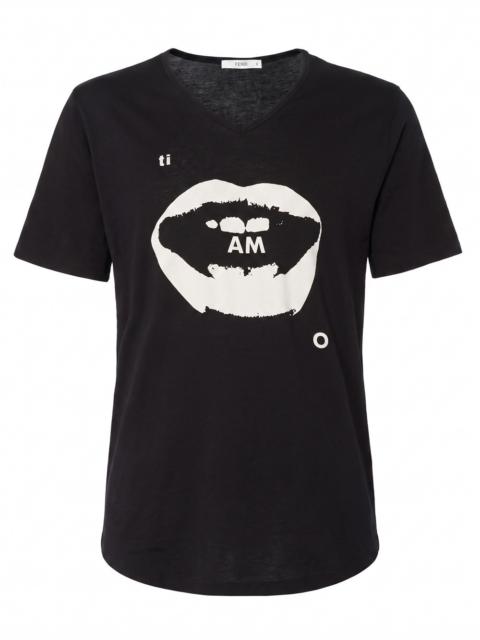 FENDI `Ti amo` Print T-Shirt