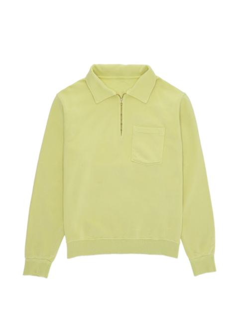 FORTELA Yale  zip-up woven sweatshirt