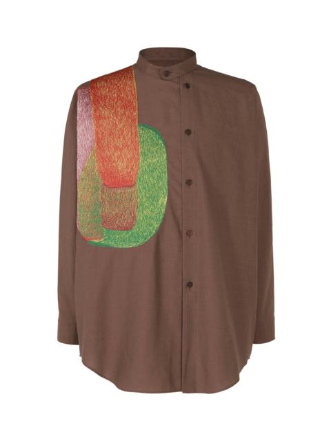 ISSEY MIYAKE RB_STYLO-BILLE EMBROIDERY SHIRT
